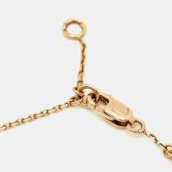 مملوكة مسبقًا Van Cleef & Arpels Sweet Alhambra Hammered 18k Rose Gold Bracelet