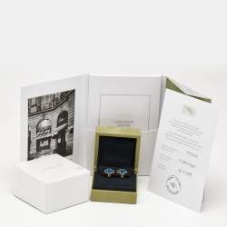 مملوكة مسبقًا أقراط فان كليف آند أربلز فينتاج ألهمبرا عقيق ذهب أصفر عيار 18