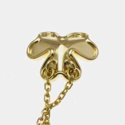 Pre Owned Van Cleef & Arpels Frivole Mini 18K Yellow Gold Diamond Necklace