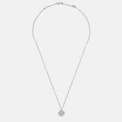 Pre Owned قلادة فان كليف أند أربلز سويت ألآمبرا عيار 18 ذهب أبيض ألماس