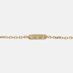 Pre Owned Van Cleef & Arpels Sweet Alhambra Butterfly 18K Yellow Gold, Mother of Pearl Necklace