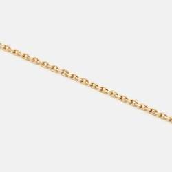 Pre Owned Van Cleef & Arpels Vintage Alhambra Limited Edition 2011 Carnelian Diamond 18k Rose Gold Holiday Pendant