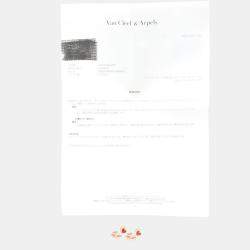 Pre Owned Van Cleef & Arpels Sweet Alhambra Effeuillage 18K Rose Gold Carnelian Earrings