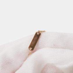 Pre Owned قلادة فان كليف أند أربلز بيرليه ذهب وردي عيار 18 ألماس قلادة قلادة