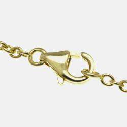 Pre Owned Van Cleef & Arpels Pure Alhambra 18K Yellow Gold and Mother of Pearl Pendant Necklace