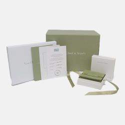 Pre Owned Van Cleef & Arpels Pure Alhambra 18K Yellow Gold and Mother of Pearl Pendant Necklace