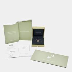 مملوكة مسبقًا قلادة فان كليف آند اربلز ألهامبرا فينتاج عقيق أونيكس ذهب أصفر عيار 18