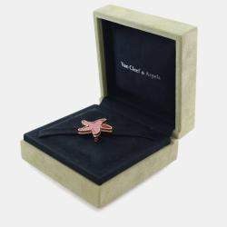 Pre Owned Van Cleef & Arpels Lucky Summer Starfish Brooch Clip
