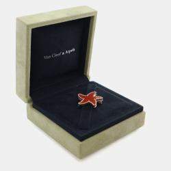 Pre Owned Van Cleef & Arpels Lucky Summer Starfish Brooch Clip