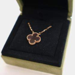 Pre Owned قلادة فان كليف آند أربلز فينتاج ألهامبرا لؤلؤة أم 