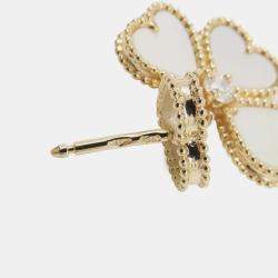 مملوكة مسبقًا أقراط فان كليف آند إربلز سويت ألهامبرا ذهب أصفر عيار 18