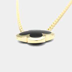 مملوكة مسبقًا قلادة فان كليف & آربلز بيور ألهامبرا ذهب أصفر عيار 18 بحلية قلادة