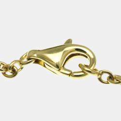 مملوكة مسبقًا قلادة فان كليف & آربلز بيور ألهامبرا ذهب أصفر عيار 18 بحلية قلادة