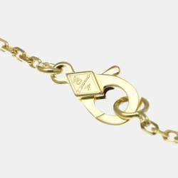 Pre Owned قلادة فان كليف آند أربلز فينتاج ألهامبرا ذهب أصفر عيار 18 أم اللؤلؤ الدلاية