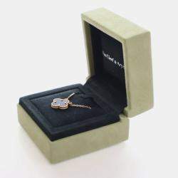 Pre Owned Van Cleef & Arpels Onyx Vintage Alhambra Pendant