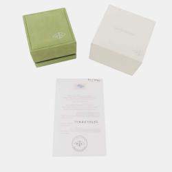 مملوكة مسبقًا 18K White Gold and Mother of Pearl Magic Alhambra Between the Finger Ring