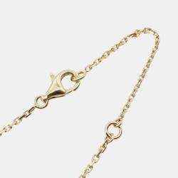 مملوكة مسبقًا قلادة فان كليف آند أربلز فينتاج ألهامبرا عيار 18 ذهب أصفر ومحارأم اللؤلؤ