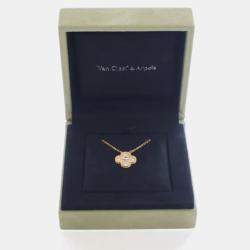 مملوكة مسبقًا قلادة فان كليف آند أربلز فينتاج ألهامبرا ألماس