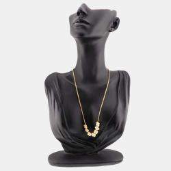 مملوكة مسبقًا Van Cleef & Arpels Alhambra 18K Yellow Gold 1.51ct Diamond Necklace