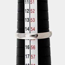 Pre Owned Van Cleef & Arpels Tendremont Platinum Ring EU 55
