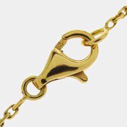 مملوكة مسبقًا قلادة فان كليف & آربلز فينتدج ألهامبرا ذهب أصفر عيار 18 بحجر الأونيكس