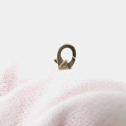 Pre Owned قلادة فان كليف آند اربلز ألهمبرا فينتاج 10 نمط ذهب أصفر عيار 18