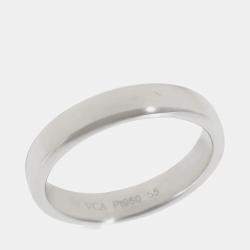 مملوكة مسبقًا خاتم فان كليف أند آربلز \"توجور\" بلاتين مقاس 55 EU