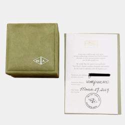 Pre Owned Van Cleef & Arpels Vintage Alhambra 18K Rose Gold and Diamond Pendant Necklace