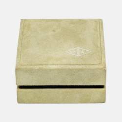 Pre Owned Van Cleef & Arpels Vintage Alhambra Onyx 18k Yellow Gold Necklace