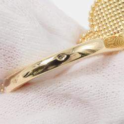 Pre Owned Van Cleef & Arpels Magic Alhambra 18K Yellow Gold Ring EU 51