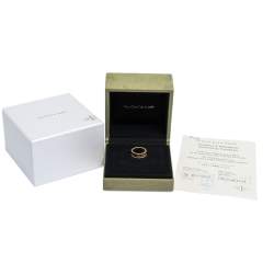 مملوكة مسبقًا دبلة فان كليف آند اربلز ذهب أصفر عيار 18 برلي مقاس 50