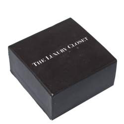 Pre Owned Van Cleef & Arpels Sweet Alhambra Textured 18k Rose Gold Bracelet