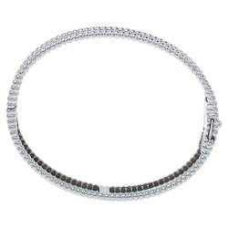 Pre Owned Van Cleef & Arpels Perlee Signature 18K White Gold Bracelet XS