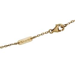 Van Cleef & Arpels Vintage Alhambra 18K Yellow Gold Pendant Necklace