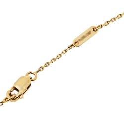 مملوكة مسبقًا Van Cleef & Arpels Sweet Alhambra Mother of Pearl 18K Yellow Gold Pendant Necklace