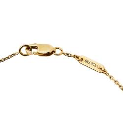 مملوكة مسبقًا Van Cleef & Arpels Sweet Alhambra Mother of Pearl 18K Yellow Gold Bracelet