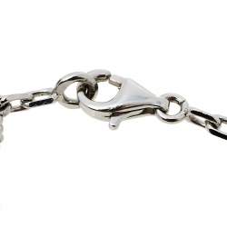 مملوكة مسبقًا قلادة فان كليف آند اربلز فينتدج الهامبرا 5 حليات صدف وذهب أبيض عيار 18