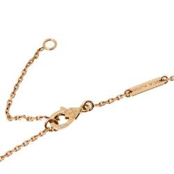 Pre Owned قلادة فان كليف آند اربلز فينتدج الهامبرا حلية ذهب وردي عيار 18