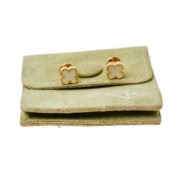 مملوكة مسبقًا أقراط فان كليف آند أربلز سويت ألامبرا ذهب أصفر عيار 18 وصدف 