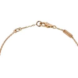 مملوكة مسبقًا سوار فان كليف أند آربيلز سويت ألهامبرا ذهب أفر عيار 18 فراشة صدف