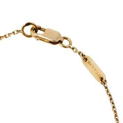 Pre Owned سوار فان كليف أند آربلز سويت ألامبرا صدف وذهب أصفر عيار 18