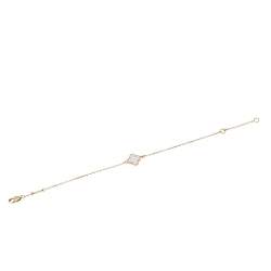 Pre Owned سوار فان كليف أند آربلز سويت ألامبرا صدف وذهب أصفر عيار 18