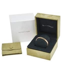 Van Cleef & Arpel Perlee Signature 18K Rose Gold Bracelet