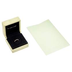 Pre Owned خاتم فان كليف أ& آربلز بيرليه ذهب وردي عيار 18 مقاس 49 موديل صغير 