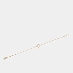 مملوكة مسبقًا Van Cleef & Arpels Sweet Alhambra Mother of Pearl 18k Yellow Gold Bracelet