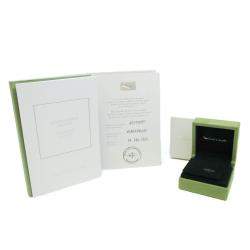 مملوكة مسبقًا Van Cleef & Arpels Vintage Alhambra Limited Edition 18K White Gold Diamond Sevres Porcelain Necklace