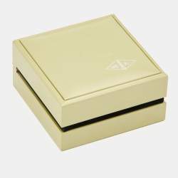 Pre Owned Van Cleef & Arpels Sweet Alhambra Mother of Pearl 18k Yellow Gold Stud Earrings