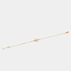 مملوكة مسبقًا Van Cleef & Arpels Sweet Alhambra Mother of Pearl 18k Yellow Gold Bracelet