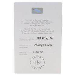 Pre Owned Van Cleef & Arpels Guilloché Long  Magic Alhambra 18K Yellow Gold Necklace