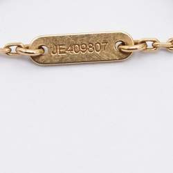 Pre Owned Van Cleef & Arpels Sweet Alhambra Mother of Pearl 18k Yellow Gold Bracelet